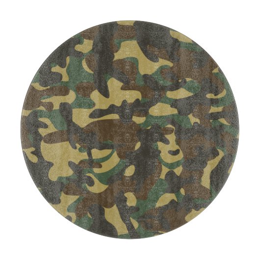 Planche À Découper Camouflage de forêt (Devant)