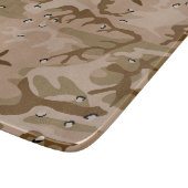 Planche À Découper Camouflage Désert Avec Galets, Militaire, Armée (Coin)