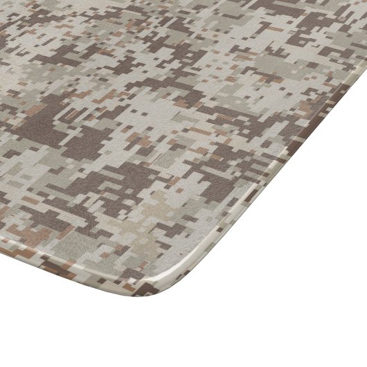 Planche À Découper Camouflage numérique de style désert (Coin)