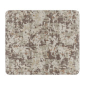 Planche À Découper Camouflage numérique de style désert (Devant)