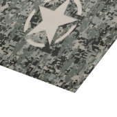 Planche À Découper Camouflage numérique du symbole étoile (Coin)