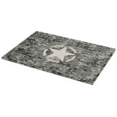 Planche À Découper Camouflage numérique du symbole étoile (Coin)