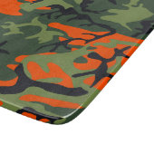 Planche À Découper Camouflage orange et vert, Militaire, Armée (Coin)