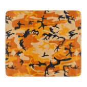 Planche À Découper Camouflage orange, Militaire, Armée (Devant)