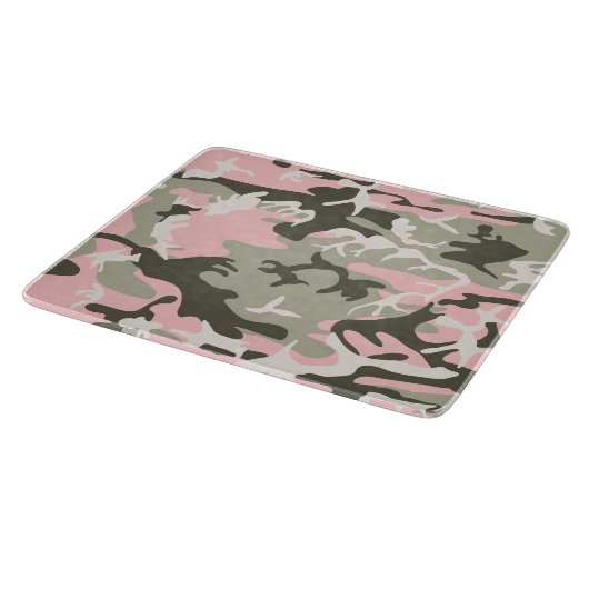 Planche À Découper Camouflage rose et vert, Militaire, Armée (Coin)