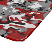 Planche À Découper Camouflage rouge et gris, Militaire, Armée (Coin)