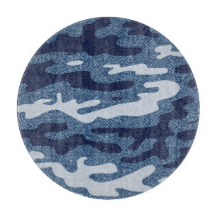 Planche À Découper Camouflage tacheté Denim Jeans Motif