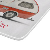 Planche À Découper Camper Teardrop Classic Retro Thunder_Cove (Coin)