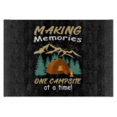 Planche À Découper CAMPING, souvenirs (Devant)