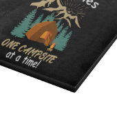 Planche À Découper CAMPING, souvenirs (Coin)