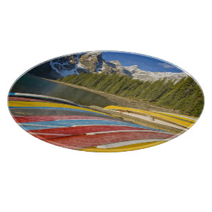 Planche À Découper Canada, Alberta, Parc national de Banff, Moraine