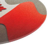 Planche À Découper Canada Flag-Chrome par Shirley Taylor (Coin)