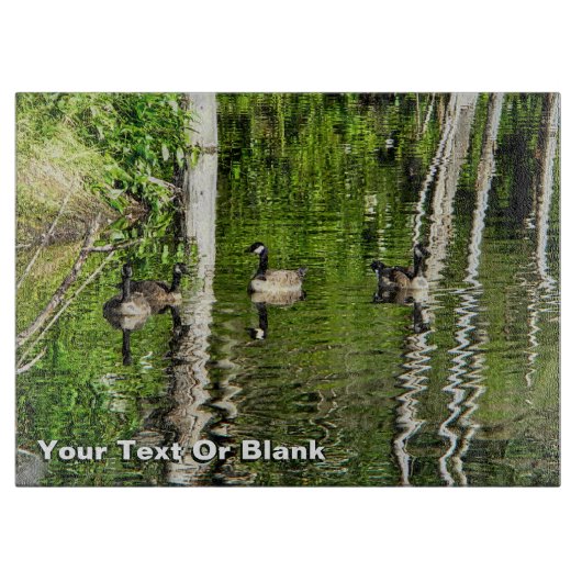 Planche À Découper (Canada) Oie verte (Devant)