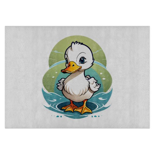 Planche À Découper canard-blanc (Devant)