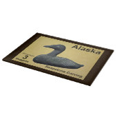 Planche À Découper Canard Eider en pierre à savon (Coin)