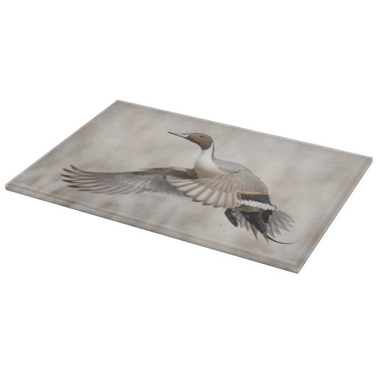 Planche À Découper Canard pilet Drake effectuant le vol (Coin)