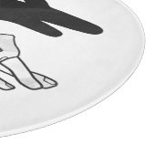 Planche À Découper Canard Silhouette main (Coin)