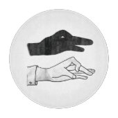 Planche À Découper Canard Silhouette main (Devant)