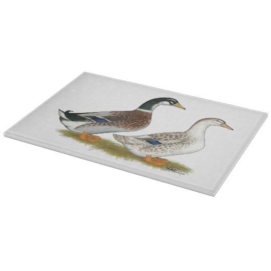 Planche À Découper Canards : Appleyard argenté (Coin)