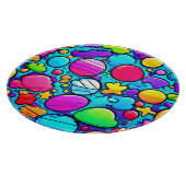Planche À Découper Candyland abstrait vibrant (Coin)