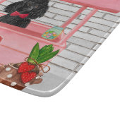 Planche À Découper caniche Chien Valentine's Day Kissing Booth (Coin)