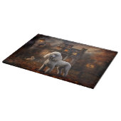 Planche À Découper Caniche Halloween Épouvantable (Coin)