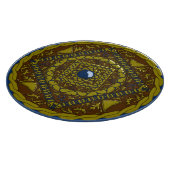 Planche À Découper Capricorne Mandala Glass Cutting Board (Coin)