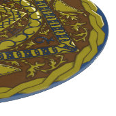 Planche À Découper Capricorne Mandala Glass Cutting Board (Coin)