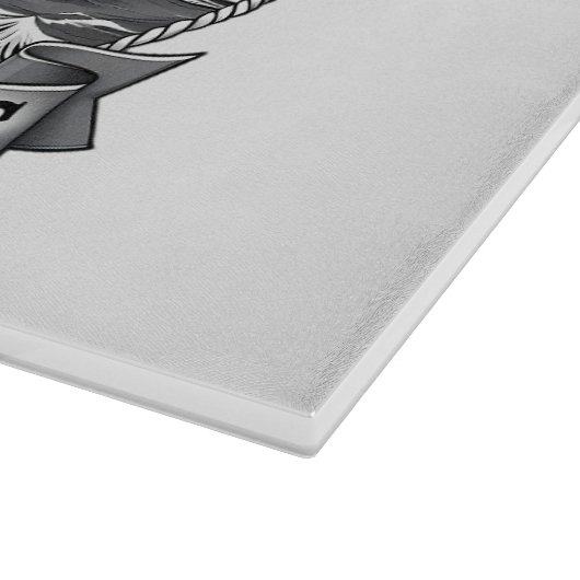 Planche À Découper Captain Fox Guardian of Seas Nautical Design (Coin)