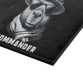 Planche À Découper Capybara avec lunettes de soleil Capy Commandant (Coin)