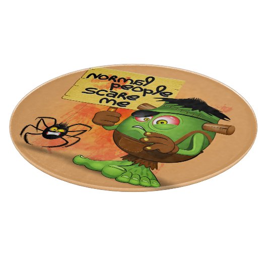 Planche À Découper Caractère Frankenstein de 'Normal People Scare Me' (Coin)