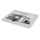 Planche À Découper Caravane Camper Traveller Thunder_Cove (Coin)