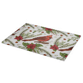 Planche À Découper Cardinal de Noël (Coin)