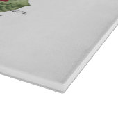 Planche À Découper Cardinal de Noël Vintage (Coin)