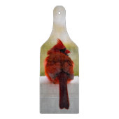 Planche À Découper Cardinal En Neige (Devant)