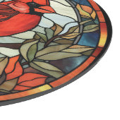 Planche À Découper Cardinal en Verre Cathédrale (Coin)