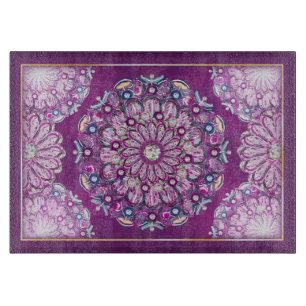 Planche À Découper Cardinal Red Rosace