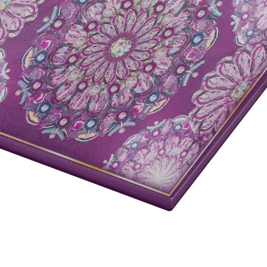 Planche À Découper Cardinal Red Rosace (Coin)