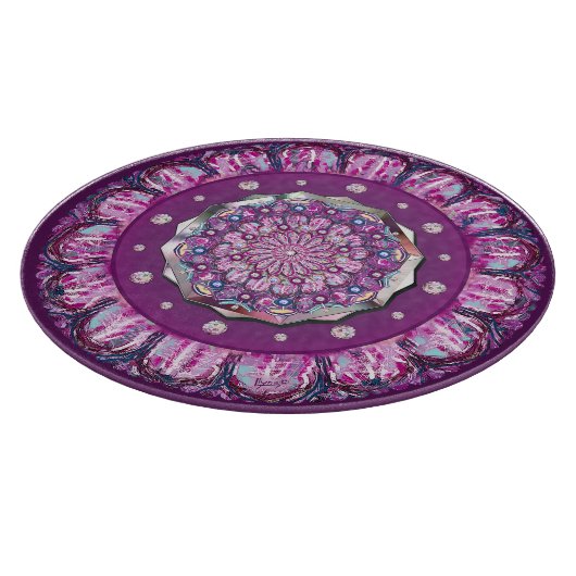 Planche À Découper Cardinal Red Rosace (Coin)