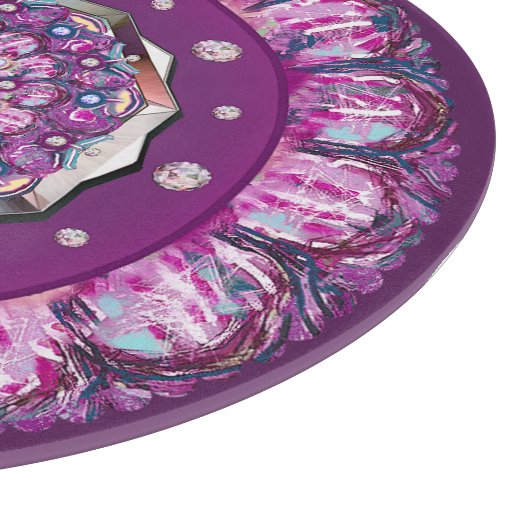 Planche À Découper Cardinal Red Rosace (Coin)