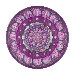 Planche À Découper Cardinal Red Rosace