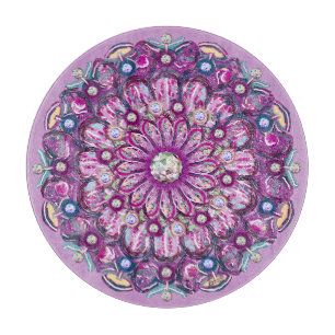 Planche À Découper Cardinal Red Rosace