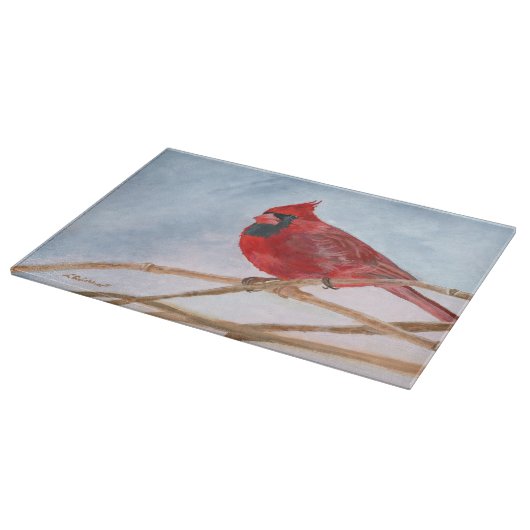 Planche À Découper Cardinal rouge (Coin)