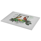 Planche À Découper Cardinals Corner Glass Cutboard (Coin)