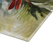 Planche À Découper Cardinaux de Noël (Coin)