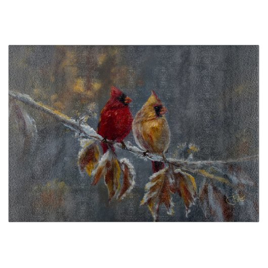 Planche À Découper Cardinaux "Partagez l'esprit" (Devant)