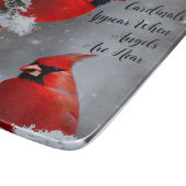 Planche à découper Cardinaux rouges Les anges sont (Coin)