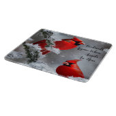 Planche à découper Cardinaux rouges Les anges sont (Coin)