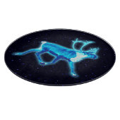 Planche À Découper Caribou bleu (rennes) (Coin)