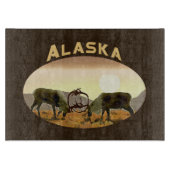 Planche À Découper Caribou Duel - Alaska (Devant)